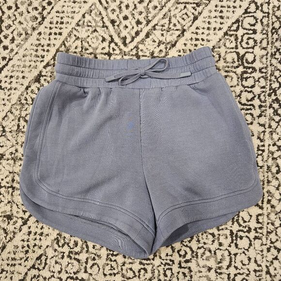 Varley DoubleSoft Shorts Size XS in Gray Blue - Picture 1 of 6